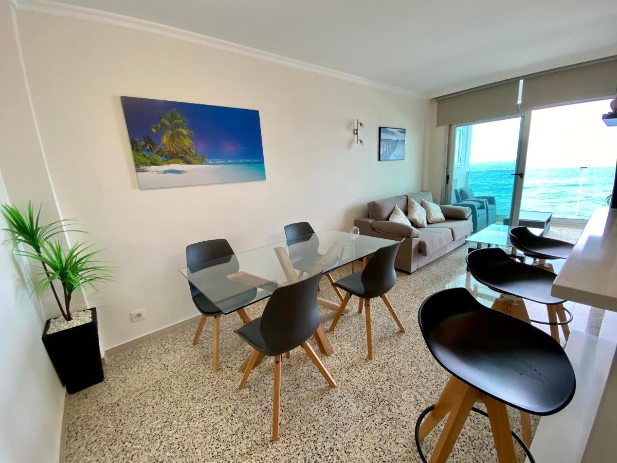 Hermoso Edificio Frente Al Mar Con Gran Terraza Y Hermosas Vistas Las Palmas Exterior photo